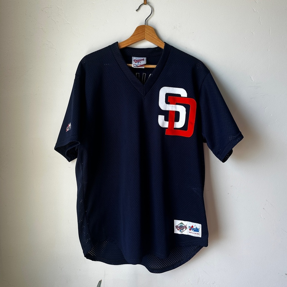 Vintage San Diego Padres Steve Finley Jersey size Latge